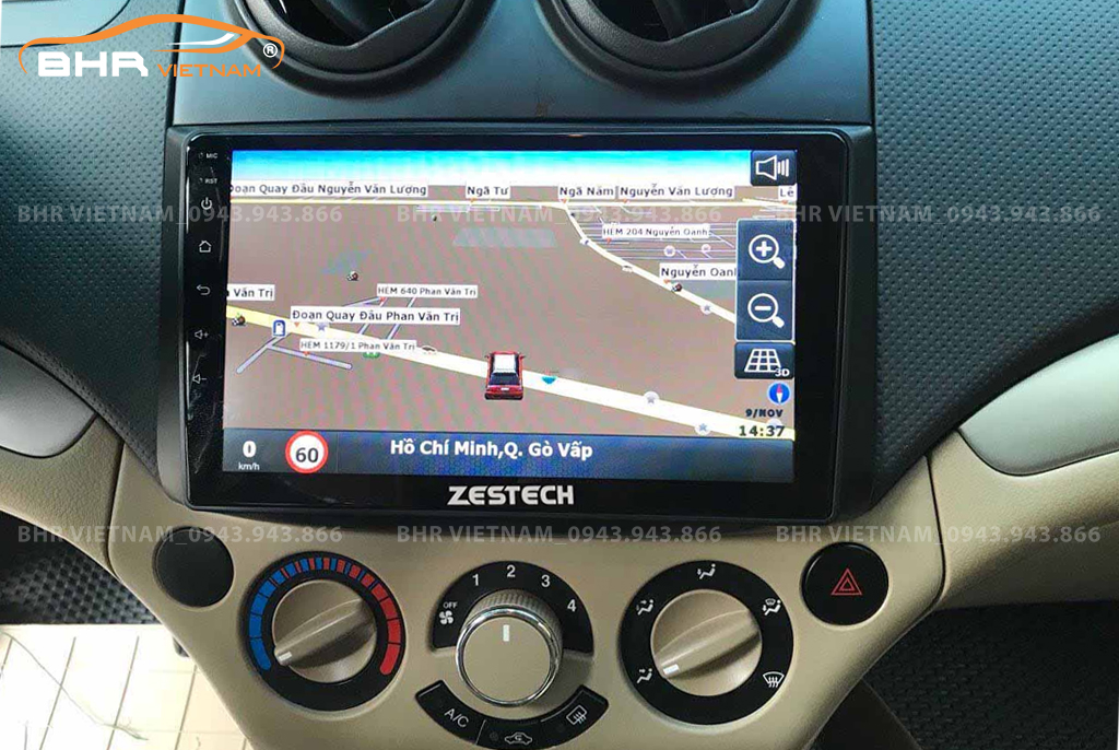 Bản đồ chỉ đường thông minh: Vietmap, Navitel, Googlemap trên màn hình Zestech Z800 New Chevrolet Aveo 2012 - 2020 