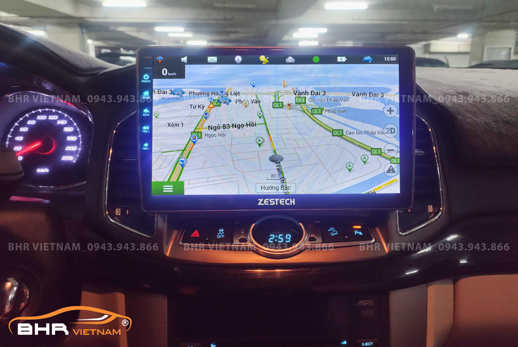 Bản đồ chỉ đường thông minh: Vietmap, Navitel, Googlemap trên Zestech Z800 New Chevrolet Captiva 2012 - 2020