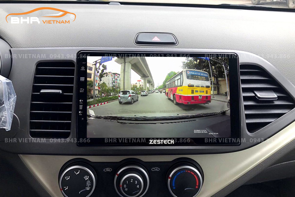  Màn hình DVD Zestech Z800 New Kia Morning 2011 - 2020 tích hợp camera hành trình