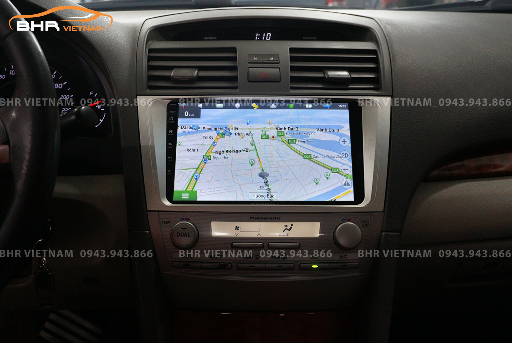 Bản đồ chỉ đường thông minh: Vietmap, Navitel, Googlemap trên Zestech Z800 New Toyota Camry 2006 - 2011