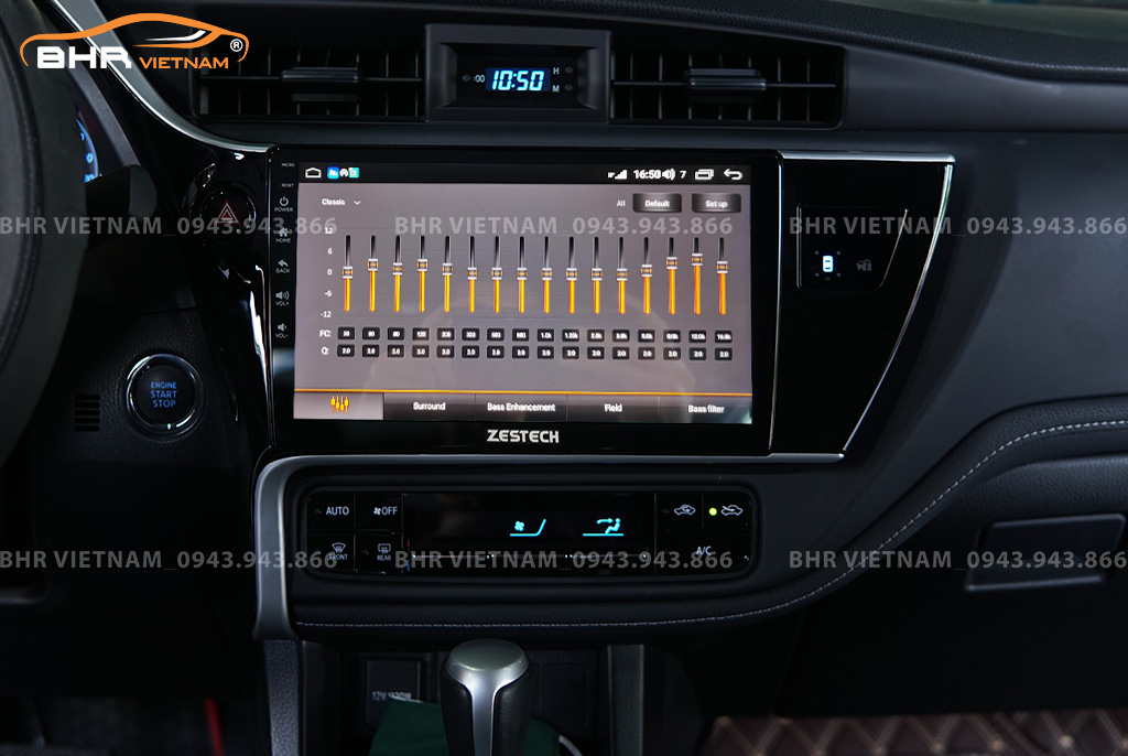 Trải nghiệm âm thanh DSP 16 kênh trên màn hình Zestech Z800 Pro+ Toyota Altis 2018 - nay