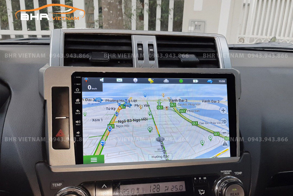 Bản đồ chỉ đường thông minh: Vietmap, Navitel, Googlemap trên Zestech Z800 Pro+ Toyota Prado 2010 - 2016
