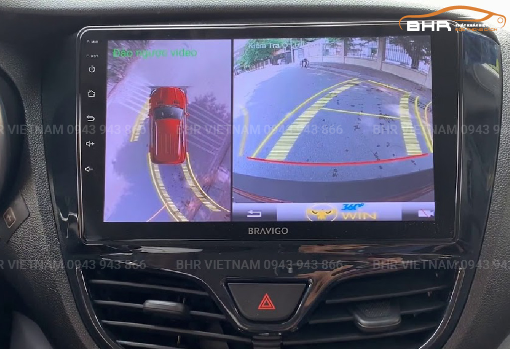 Màn hình Android Bravigo Ultimate hỗ trợ lái xe an toàn