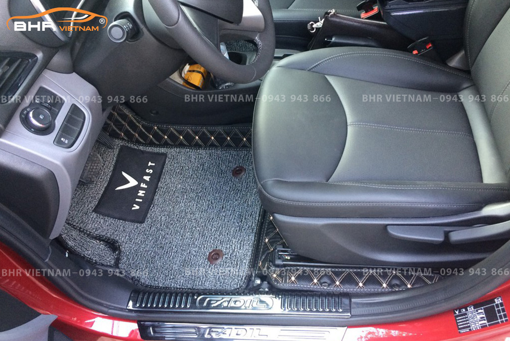 Thảm lót sàn ô tô 5D 6D cho xe Vinfast Fadil